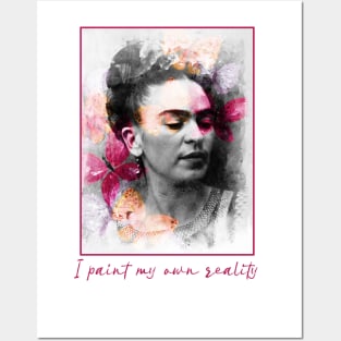 FRIDA KAHLO Mexican Feminist portrait Posters and Art